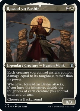 Image for Rasaad yn Bashir (Foil Etched) (479) [Commander Legends: Battle for Baldur's Gate]