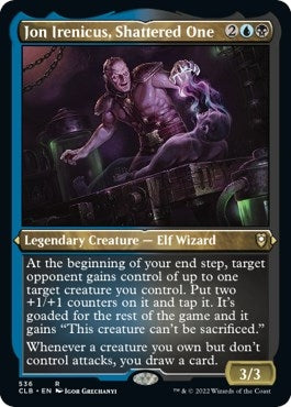 Image for Jon Irenicus, Shattered One (Foil Etched) (536) [Commander Legends: Battle for Baldur's Gate]