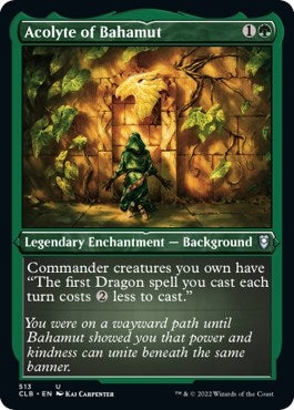 Image for Acolyte of Bahamut (Foil Etched) (513) [Commander Legends: Battle for Baldur's Gate]