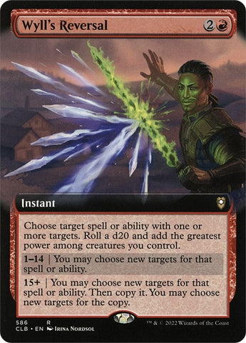 Image for Wyll's Reversal (Extended Art) (586) [Commander Legends: Battle for Baldur's Gate]