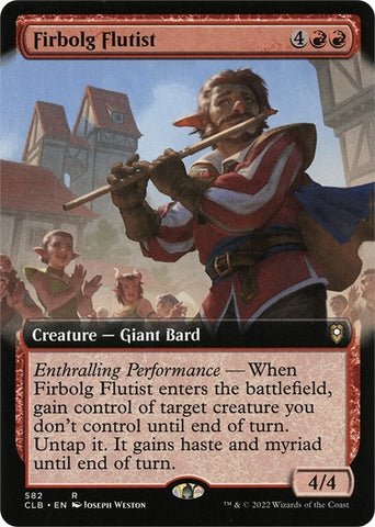 Image for Firbolg Flutist (Extended Art) (582) [Commander Legends: Battle for Baldur's Gate]