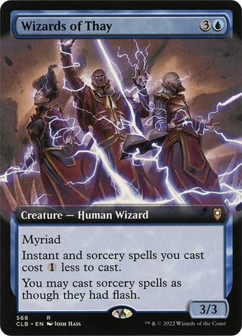 Image for Wizards of Thay (Extended Art) (568) [Commander Legends: Battle for Baldur's Gate]