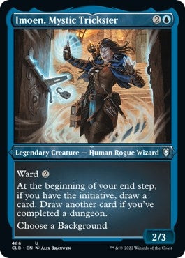 Image for Imoen, Mystic Trickster (Foil Etched) (486) [Commander Legends: Battle for Baldur's Gate]