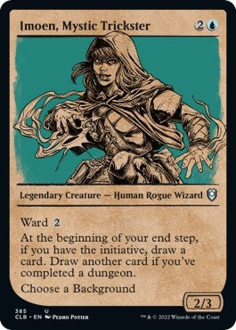 Image for Imoen, Mystic Trickster (Showcase) (385) [Commander Legends: Battle for Baldur's Gate]