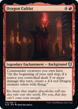 Image for Dragon Cultist (170) [Commander Legends: Battle for Baldur's Gate]