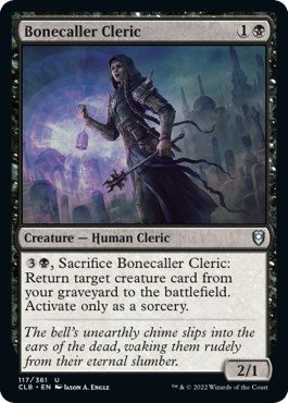 Image for Bonecaller Cleric (117) [Commander Legends: Battle for Baldur's Gate]