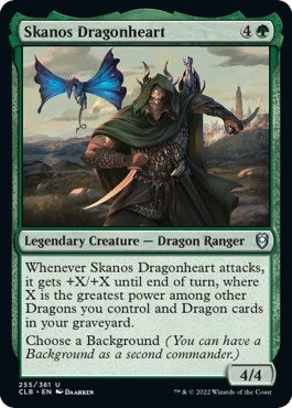Image for Skanos Dragonheart (255) [Commander Legends: Battle for Baldur's Gate]