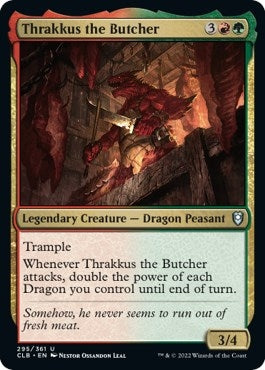 Image for Thrakkus the Butcher (295) [Commander Legends: Battle for Baldur's Gate]
