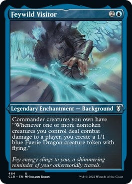 Image for Feywild Visitor (Foil Etched) (484) [Commander Legends: Battle for Baldur's Gate]