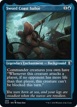 Image for Sword Coast Sailor (Foil Etched) (489) [Commander Legends: Battle for Baldur's Gate]