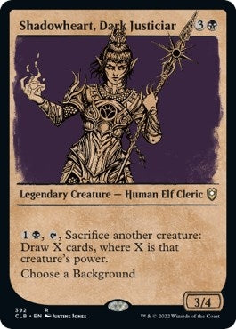 Image for Shadowheart, Dark Justiciar (Showcase) (392) [Commander Legends: Battle for Baldur's Gate]