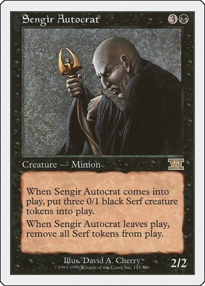 Image for Sengir Autocrat (155) - Magic: The Gathering