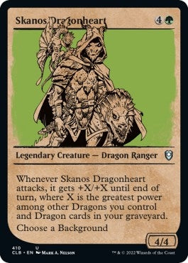 Image for Skanos Dragonheart (Showcase) (410) [Commander Legends: Battle for Baldur's Gate]