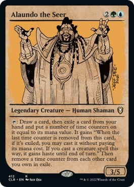 Image for Alaundo the Seer (Showcase) (412) [Commander Legends: Battle for Baldur's Gate]