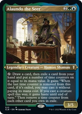 Image for Alaundo the Seer (Foil Etched) (523) [Commander Legends: Battle for Baldur's Gate]