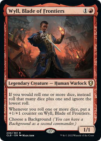 Image for Wyll, Blade of Frontiers (208) [Commander Legends: Battle for Baldur's Gate]