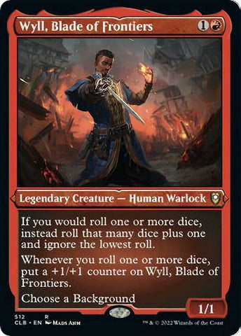 Image for Wyll, Blade of Frontiers (Foil Etched) (512) [Commander Legends: Battle for Baldur's Gate]