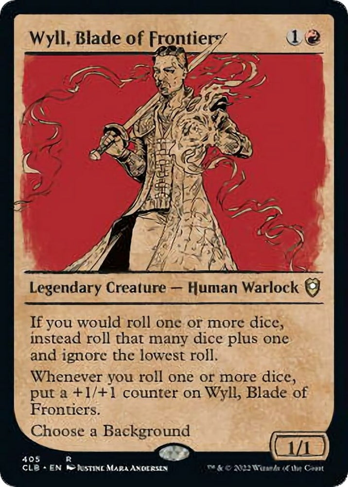 Image for Wyll, Blade of Frontiers (Showcase) (405) [Commander Legends: Battle for Baldur's Gate]
