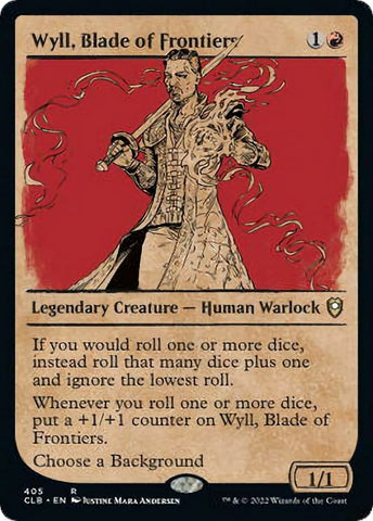 Image for Wyll, Blade of Frontiers (Showcase) (405) [Commander Legends: Battle for Baldur's Gate]