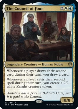 Image for The Council of Four (271) [Commander Legends: Battle for Baldur's Gate]
