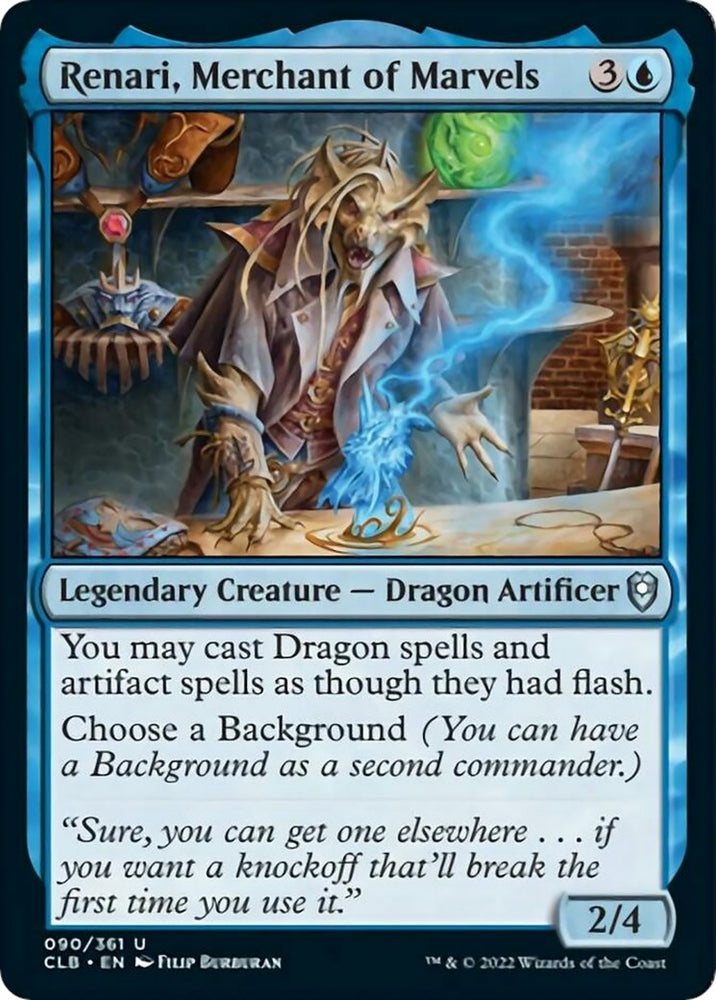 Image for Renari, Merchant of Marvels (90) [Commander Legends: Battle for Baldur's Gate]