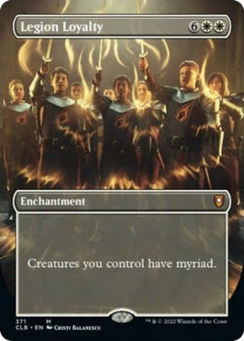 Image for Legion Loyalty (Borderless) (371) [Commander Legends: Battle for Baldur's Gate]