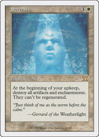 Image for Serenity (41) - Magic: The Gathering