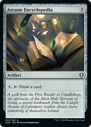 Image for Arcane Encyclopedia (297) [Commander Legends: Battle for Baldur's Gate]