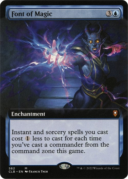 Image for Font of Magic (Extended Art) (562) [Commander Legends: Battle for Baldur's Gate]