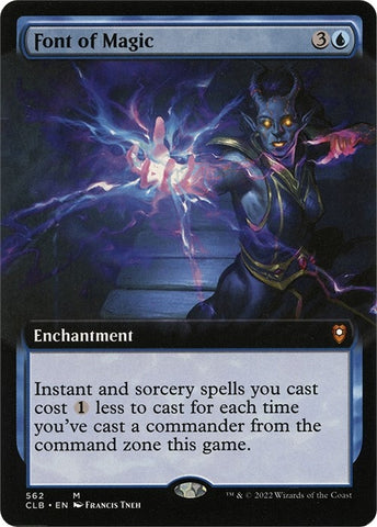 Image for Font of Magic (Extended Art) (562) [Commander Legends: Battle for Baldur's Gate]