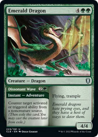 Image for Emerald Dragon (229) [Commander Legends: Battle for Baldur's Gate]