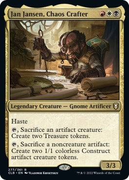 Image for Jan Jansen, Chaos Crafter (277) [Commander Legends: Battle for Baldur's Gate]