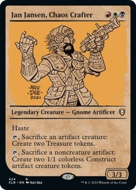 Image for Jan Jansen, Chaos Crafter (Showcase) (424) [Commander Legends: Battle for Baldur's Gate]