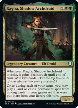 Image for Kagha, Shadow Archdruid (279) [Commander Legends: Battle for Baldur's Gate]