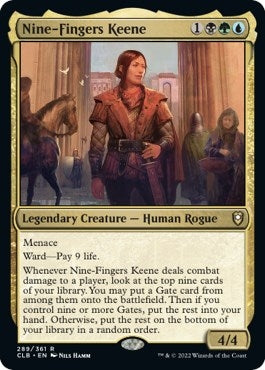 Image for Nine-Fingers Keene (289) [Commander Legends: Battle for Baldur's Gate]