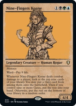 Image for Nine-Fingers Keene (Showcase) (435) [Commander Legends: Battle for Baldur's Gate]