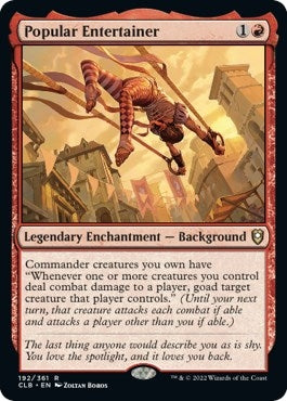 Image for Popular Entertainer (192) [Commander Legends: Battle for Baldur's Gate]