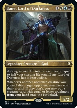 Image for Bane, Lord of Darkness (Foil Etched) (526) [Commander Legends: Battle for Baldur's Gate]
