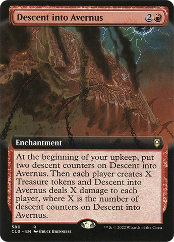 Image for Descent into Avernus (Extended Art) (580) [Commander Legends: Battle for Baldur's Gate]