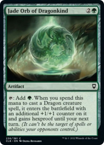 Image for Jade Orb of Dragonkind (236) [Commander Legends: Battle for Baldur's Gate]
