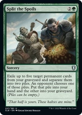 Image for Split the Spoils (257) [Commander Legends: Battle for Baldur's Gate]
