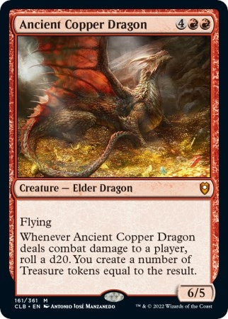 Image for Ancient Copper Dragon (161) [Commander Legends: Battle for Baldur's Gate]