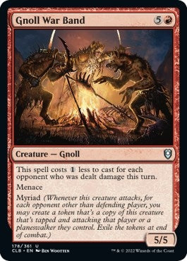 Image for Gnoll War Band (178) [Commander Legends: Battle for Baldur's Gate]