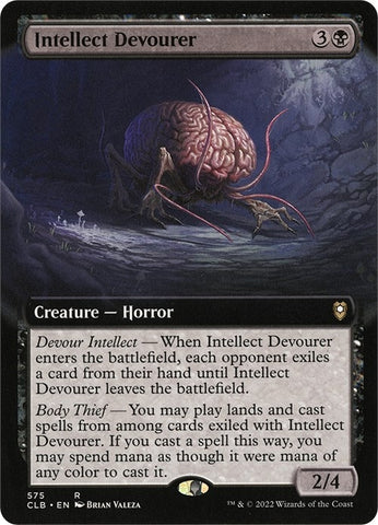 Image for Intellect Devourer (Extended Art) (575) [Commander Legends: Battle for Baldur's Gate]