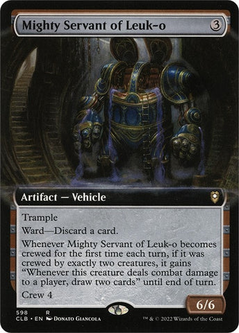 Image for Mighty Servant of Leuk-o (Extended Art) (598) [Commander Legends: Battle for Baldur's Gate]