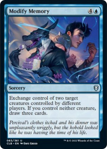 Image for Modify Memory (83) [Commander Legends: Battle for Baldur's Gate]