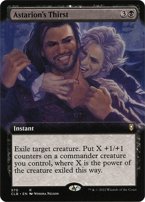 Image for Astarion's Thirst (Extended Art) (570) [Commander Legends: Battle for Baldur's Gate]