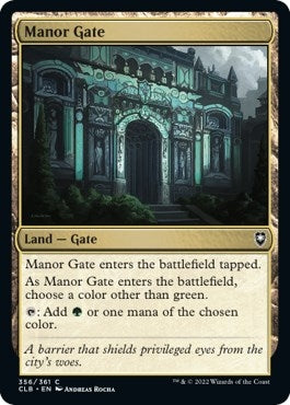 Image for Manor Gate (356) [Commander Legends: Battle for Baldur's Gate]