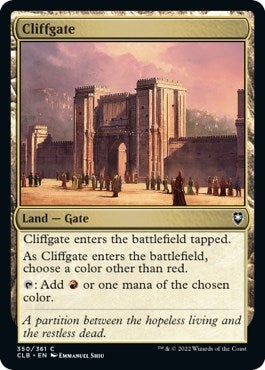 Image for Cliffgate (350) [Commander Legends: Battle for Baldur's Gate]
