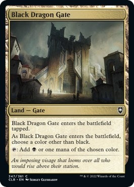 Image for Black Dragon Gate (347) [Commander Legends: Battle for Baldur's Gate]